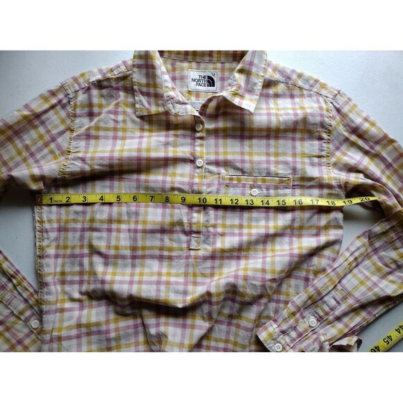 The North Face women's plaid long sleeve‎ shirt size small - Picture 5 of 5